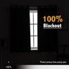 Anytime 100% Blackout Curtain Set, Thermal Insulated & Energy Efficiency