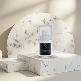 Gianser just for men - Eye Cream - Natural and Organic Anti-Ageing Eye Cream - Eye Cream for Wrinkles and Dark Circles - Reduces Bags & Eye Swelling - 15 ml - Unscented