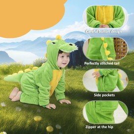 Fairycece Kids Dinosaur Costume Toddler Dinosaur Costume Girl Dinosaur Onesie Kids