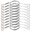 10 Pack Adjustable Picture Hanging Kit 6.6FT Heavy Duty Stainless