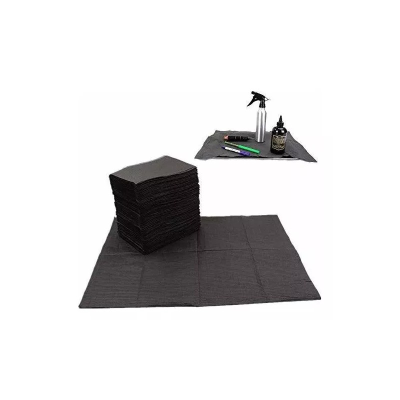 Borgatta Campo Desechables Para Tatuador Negra 500pz