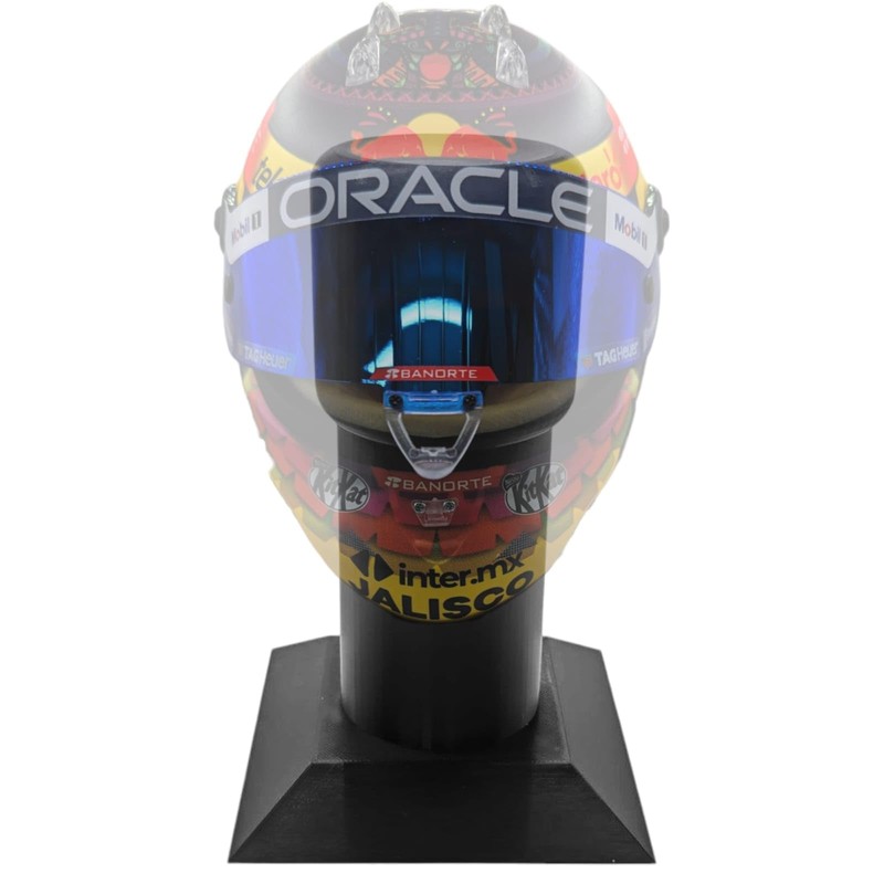 Formula 1 Helmet Display Stand Free Standing Formula one helmet