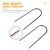 JNNJ Car Radio Shackle Removal Instrument Key DIN Release Buttons,