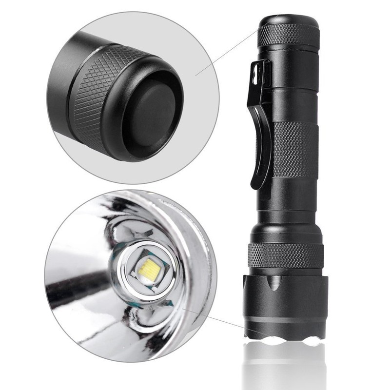 BESTSUN WF-502B Single Mode 1200 Lumens LED Flashlights, Ultra Bright