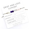 Grief and Loss Crystal Adjustable Bracelet