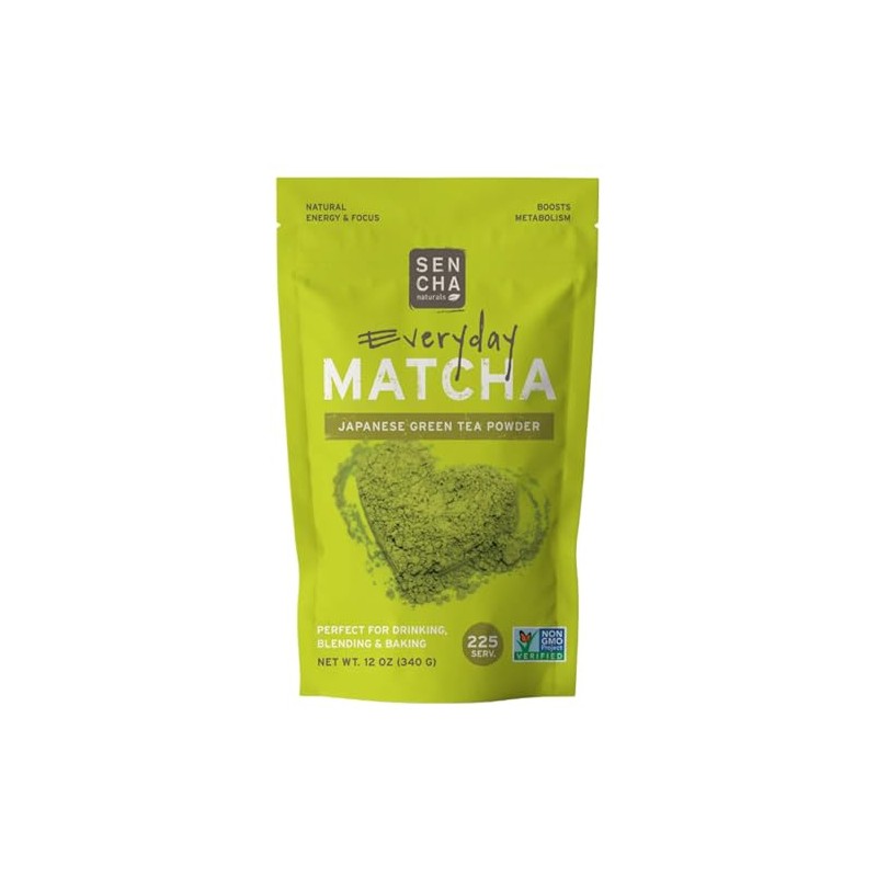 Everyday Organic Matcha Green Tea Powder - Rich Antioxidant &