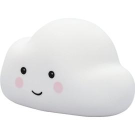 Reer Lumilu Cute Cloud Night Light, Great Christening Gift, Birthday Gift for Boys and Girls, White, Pack of 1