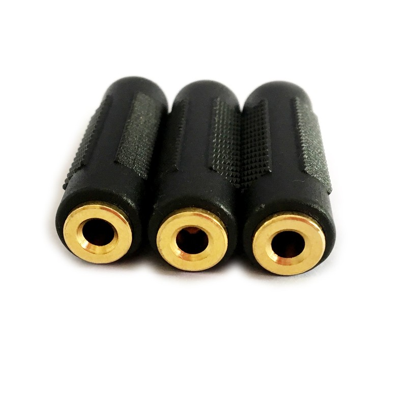 Posdou 3.5mm Stereo Jack to 3.5mm Stereo Jack Female to