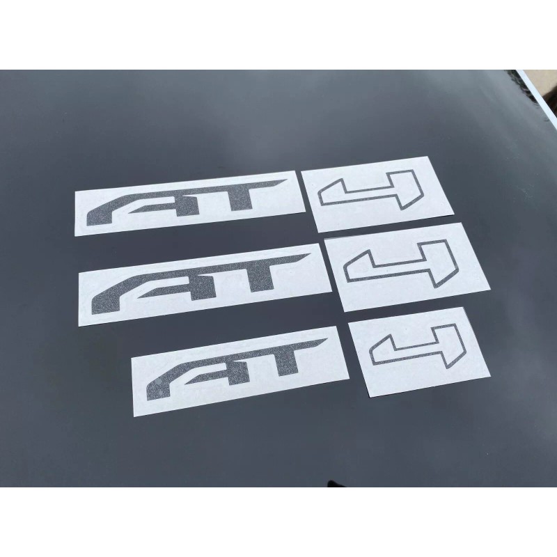 EmblemsPlus 2021 2022 GMC Canyon AT4 Door Tailgate Emblem Overlay