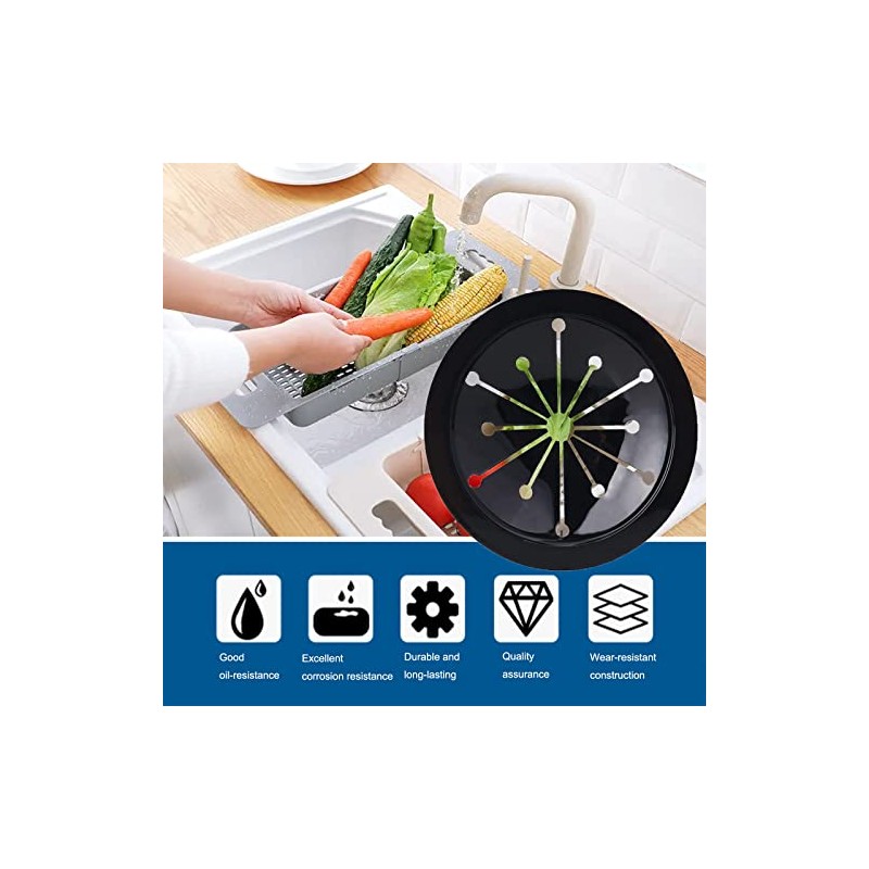 Garbage Disposal Splash Guards Collar Sink Baffle, 3-1/8 Inch Kitchen