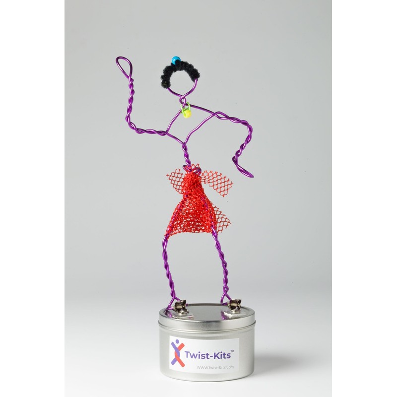 Terry Twisty (Medium Bend) - DIY Creative Wire Statue Kit