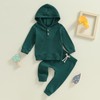 fhutpw Baby Girl Boy Clothes Long Sleeve Knitted Cotton Hoodie