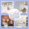 hansengroe Shower Knob Replacement with 17pt Point Broach fit for