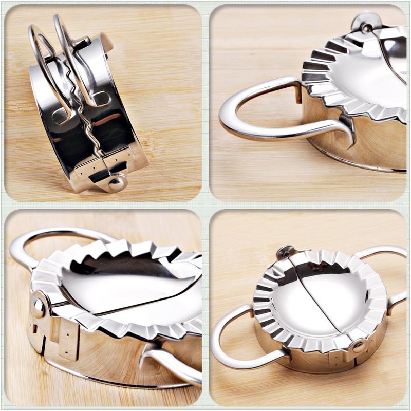 Best Utensils Stainless Steel Ravioli Mould Pierogi Dumpling Maker Wrapper