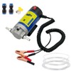 BessAnty Engine Oil Pump,12V 100W Oil Extractor Pump,Self-priming Electric Fluid