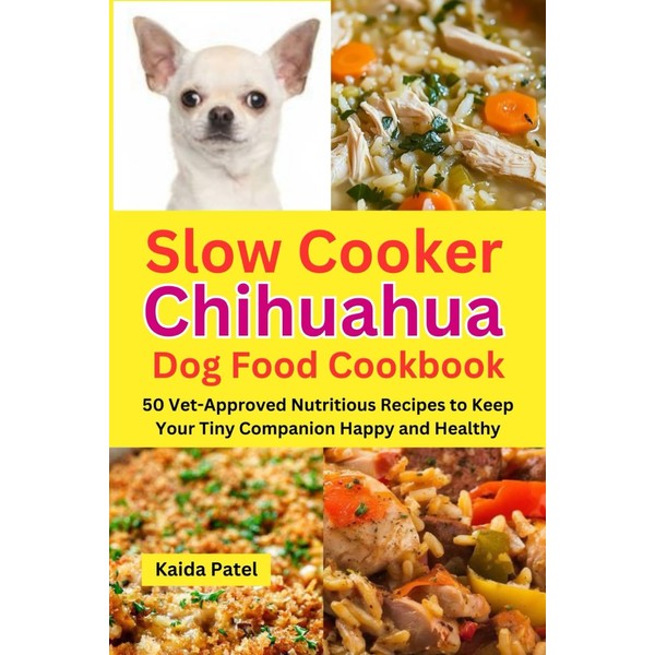 Slow Cooker Chihuahua Dog Food Cookbook: 50 Vet-Approved Nutritious Recipes