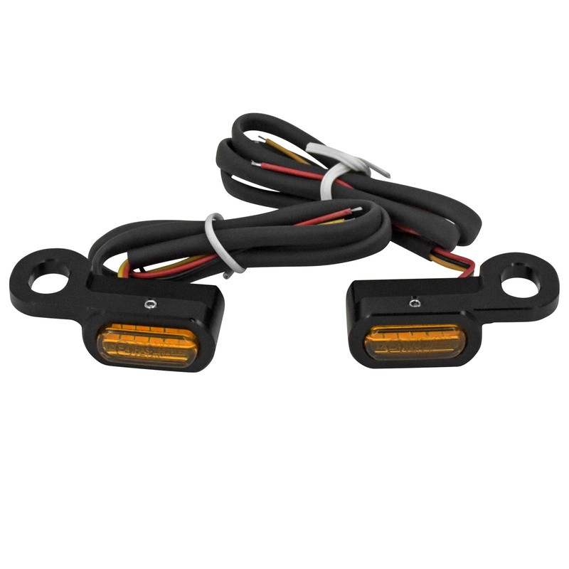 HDBUBALUS Motorcycle 12V LED Turn Signal Indicator for Harley Touring