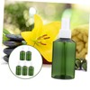 PACKOVE 5pcs Plastic Travel Spray Bottles Versatile Empty Dispenser for