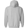 zerogravitee Blessed Adult Hooded Sweatshirt in Sport Grey - Large