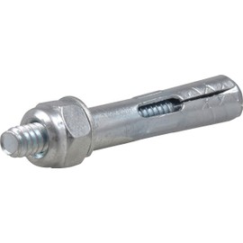 Hillman 370823 Hex Head Sleeve Anchor, 1/4 X 1-3/8-Inch, 50-Pack