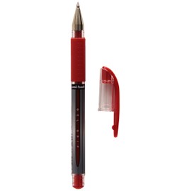 Uni-Ball 751107000 UM-151S Signo Gel Pens with Gel Grip, Red Gel, 0.7mm Stainless Steel Nib (Pack of 12)