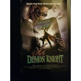Rare TALES FROM THE CRYPT PRESENTS DEMON KNIGHT original Mini-Poster / very hot