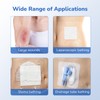 50 Pcs Waterproof Ostomy Bag Shower Cover 10x10cm, Stoma Bath