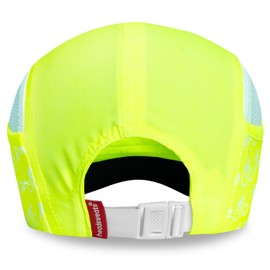 Headsweats Performance Ice Hat, Hi Viz Yellow/Triathlon
