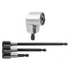 NUZAMAS Right Angle Drill 105 Degree Driver Extension Driver Attachment