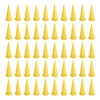 50Pcs Caulk Cone Nozzle PE Plastic Fine Tip Reusable Caulking