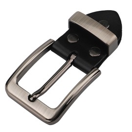 McFanBe 1.2"-1.5"(31-38mm) Belt Buckle Sturdy Replacement For Men Women (Black01, 38mm)