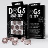 Q-Workshop QWOSDOG4 Dogs Dice Set: Bubbles (7)