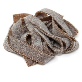 Snacktery Cola Sour Belts - Vibrant & Tangy Cola Sour Strips - Non GMO, Vegan & Kosher Sour Gummy Candy - 4 Ounce Pack