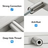 HOME EDIT 10 Pack Brushed Nickel Cabinet Knobs 2 Inch