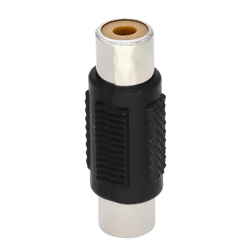 10pcs RCA Connector Coupler Adapter, RCA Female to Female Audio