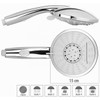 BadeStern Shower Head with Water Stop: XL Shower Head with