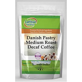 Danish Pastry Medium Roast Decaf Coffee (Gourmet, Naturally Flavored, Whole Coffee Beans) (4 oz, ZIN: 550975)