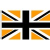 Union Jack (Black and Gold) Flag 5ft x 3ft