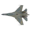 DCD Sukhoi Su-27 Flanker Fighter Aircraft Compass Ghost Grey Scheme