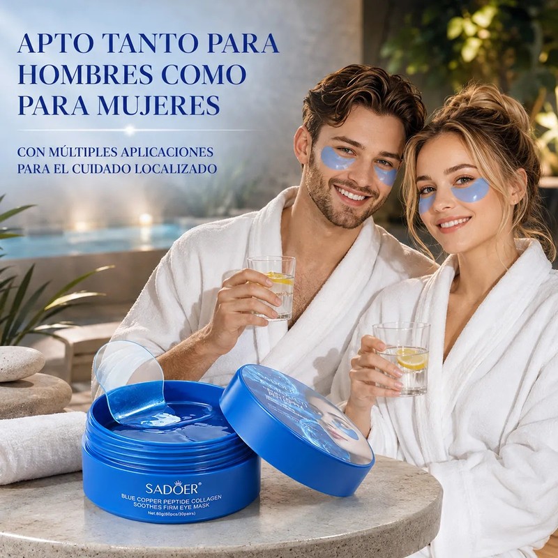 60pcs2 Parches Hidrogel Ojos Con Colágeno Todo Tipo De Piel