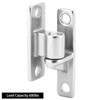 QWORK Farm Fence Gate Hinges, 4-Pieces 304 Stainless Steel Wall