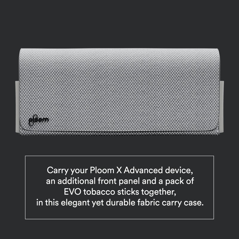 Ploom X & Accessories Fabric Carry Case - Full Grain