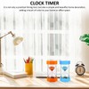 2 Piece Sand Timer, 5 Minute Orange Sand Timer, 10