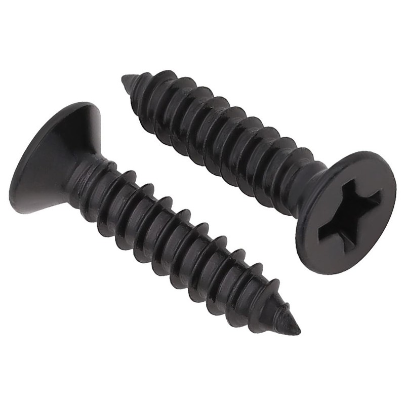 RoyceMart #6 x 3/8" (100 Pack) Stainless Steel Phillips Flat