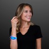 Blue Light Up Stretch Bracelet with Steady Illumination LED Lights