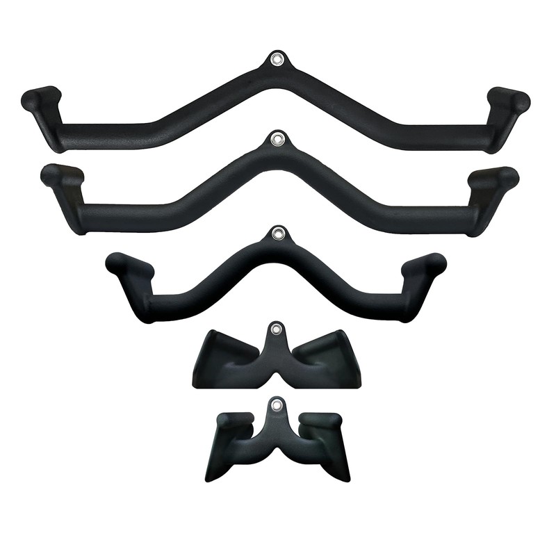 BLUSLM Lat Pull Down Bar T bar Row Attachment，V Bar