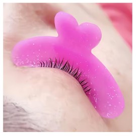 Lash Revise Pad Silicone Eyelash Straightening Pads Reusable Palette Soft Lash Extension Remover Plate Shield