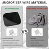 vvag Car Screen Cleaner for Display, Foldable 4.13"x4.13" Microfiber Non-Scratch