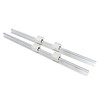 Linear Rail 2PCS Shaft SBR25-600mm Linear Rail Fully Supported Rod