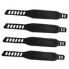 Outanaya 2 Pairs Adjustable Heavy Duty Exercise Pedal Straps for